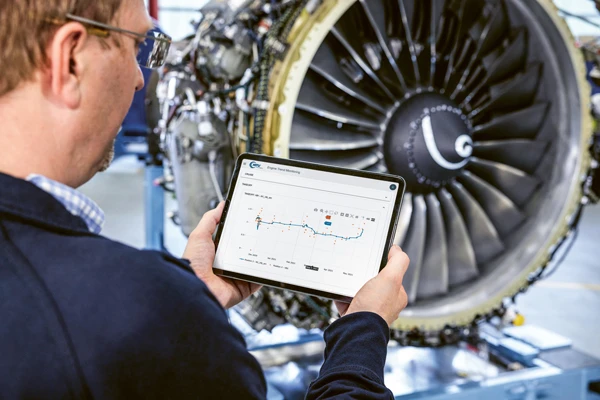 Frühwarnsystem für Triebwerke: