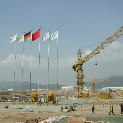 Der Shop der MTU Maintenance Zhuhai ist auf Schwemmland errichtet.
