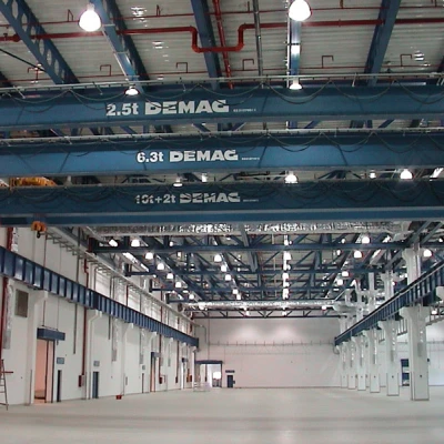 Der Bau des Prüfstands ist eine Herausforderung. Insgesamt 30.000 Pfähle sorgen für einen sicheren Stand.