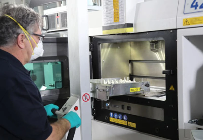High-Tech Fertigungs­ver­fahren im Einsatz bei der MTU: Additive Fertigung